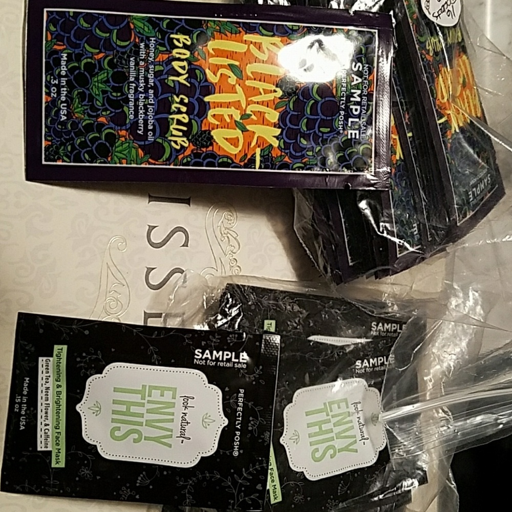 POSH Samples "Blacklisted" & "Envy This" +